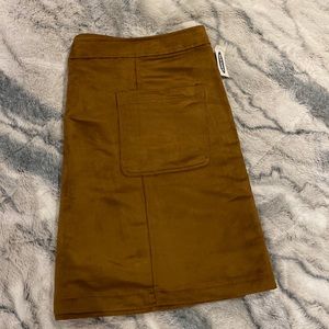 Faux Suede Skirt